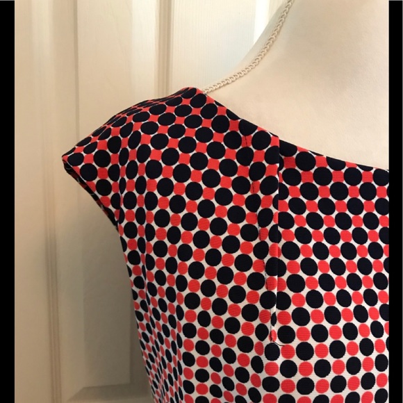 Cute White, Red and Blue Dress - Picture 4 of 8